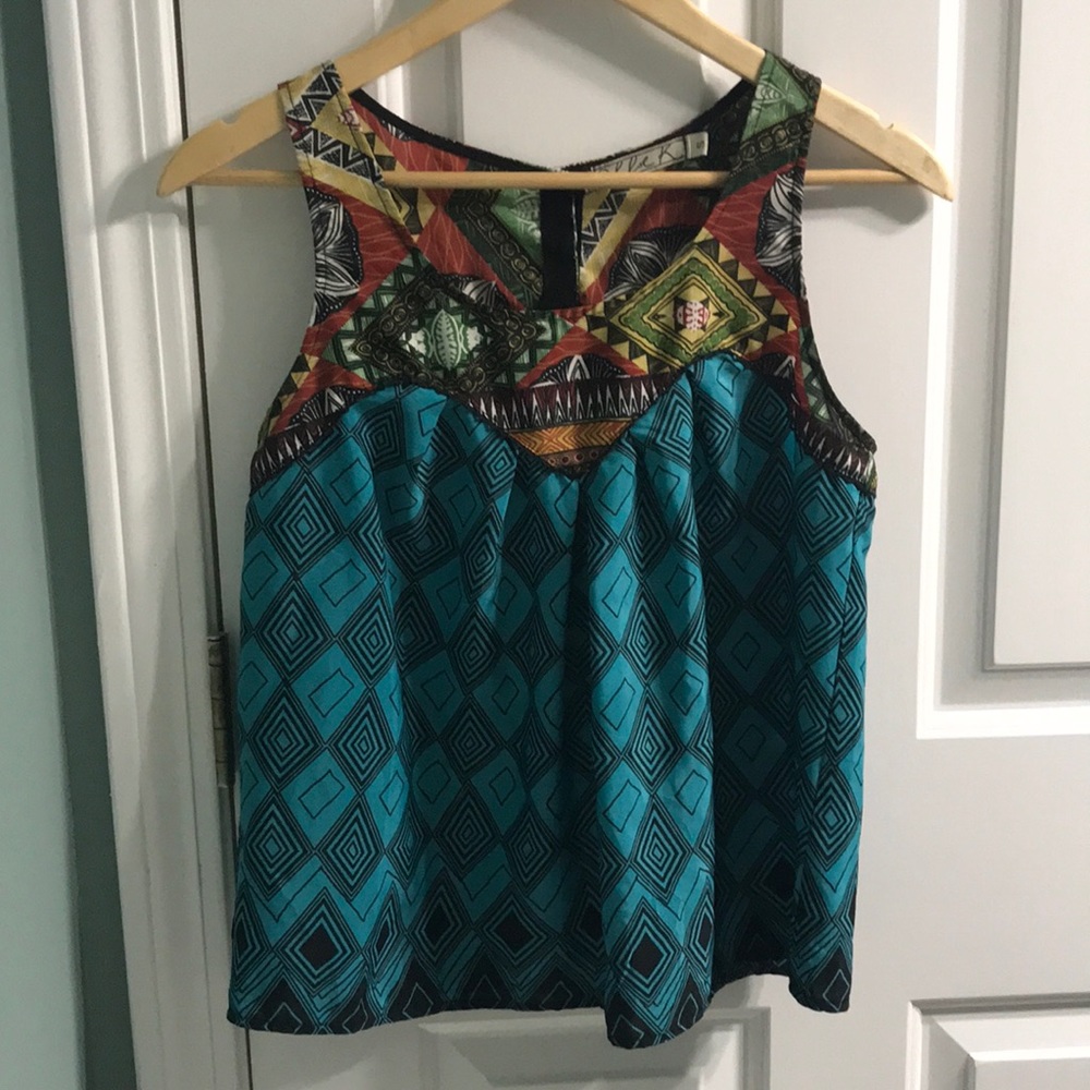 Bright Patterned Tank
